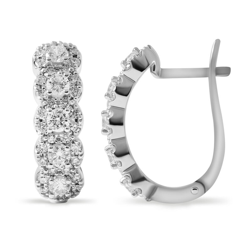 Kolczyki z diamentami Es533-2,5w