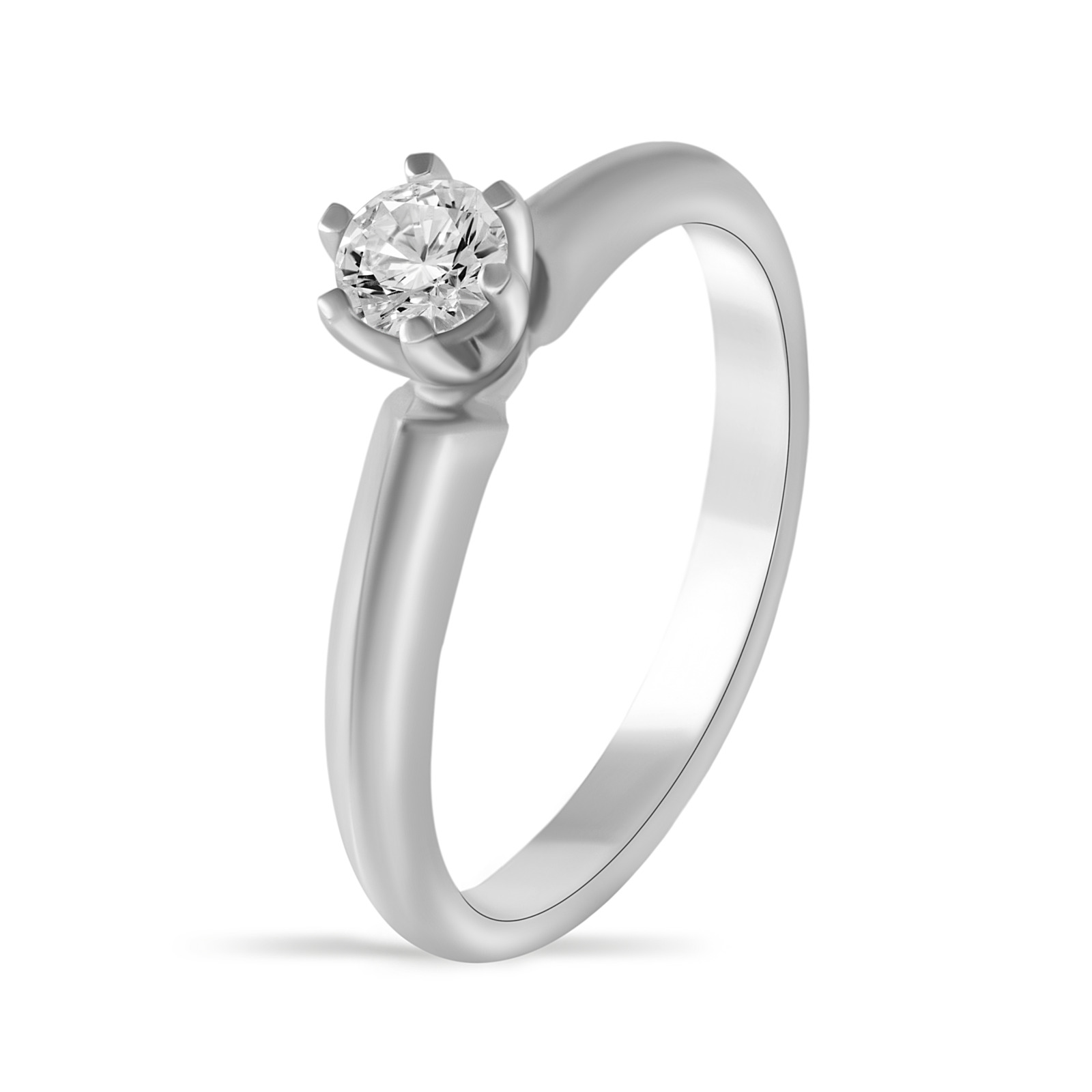 Pierścionek z diamentem 0.26ct R135-4w