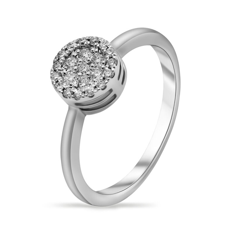 Pierścionek z diamentami R575w