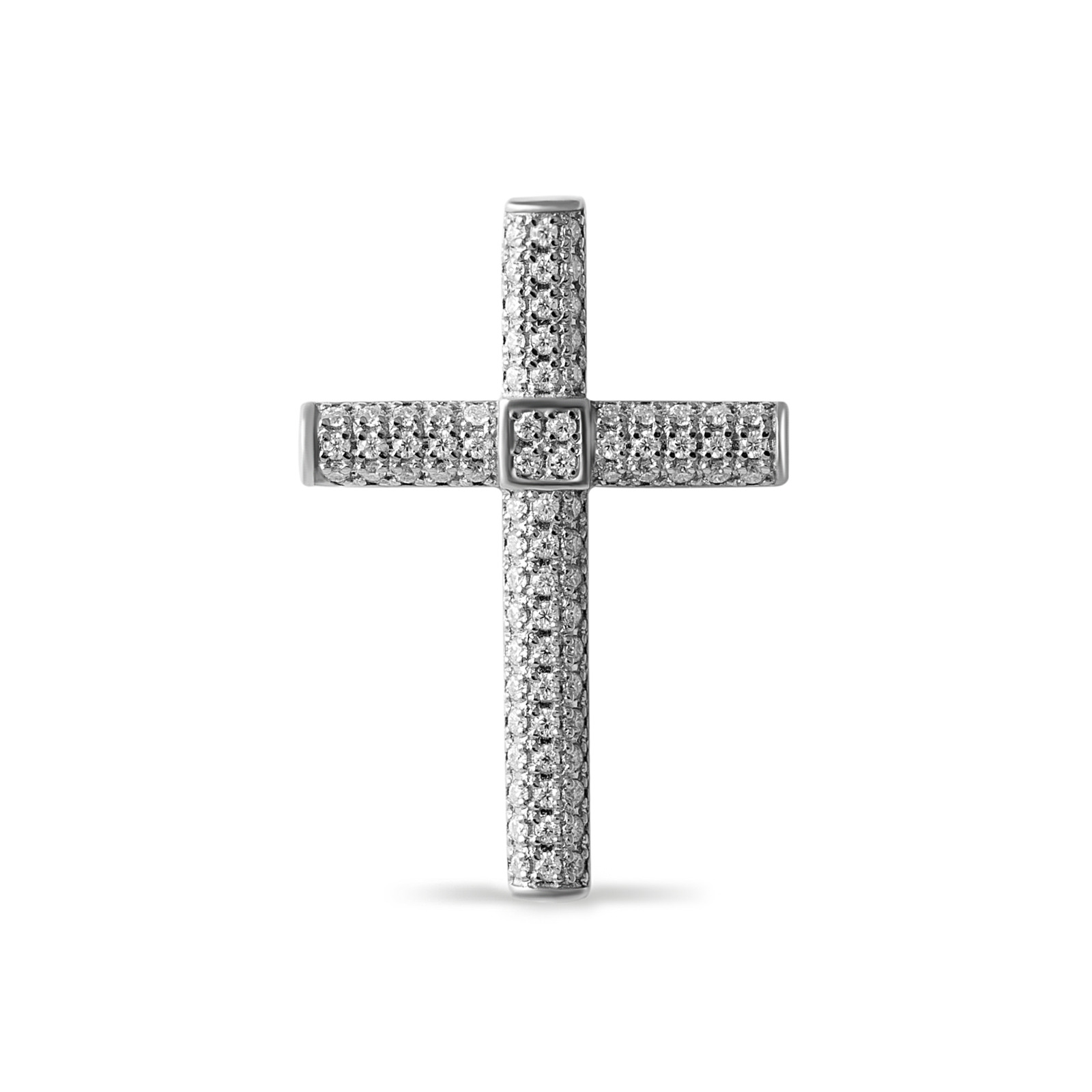 Krzyż z diamentami Cr190-1w