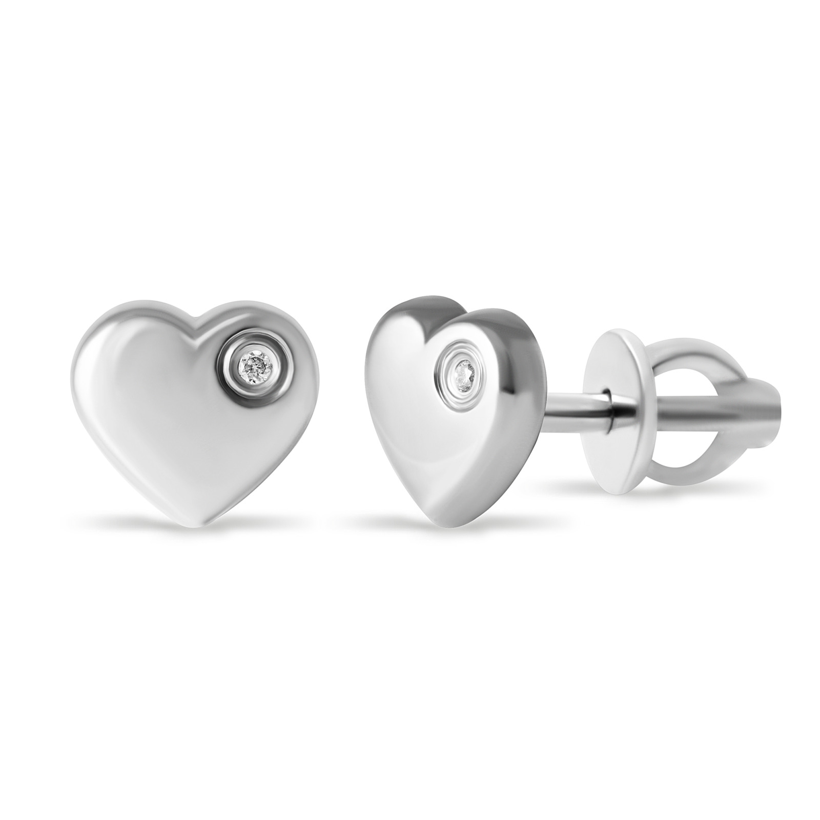 Kolczyki z diamentami Ps880337w