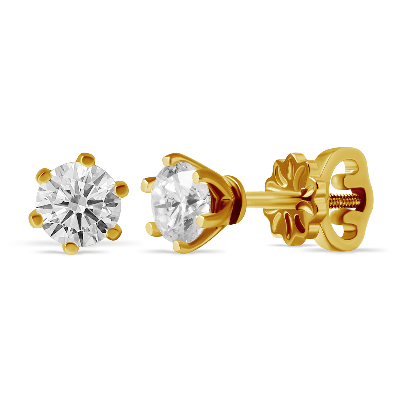 Kolczyki z diamentami 0.60ct Ps135-4,25y