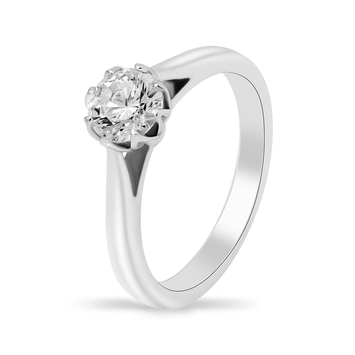 Pierścionek z diamentem 0.70ct R712-5,75w